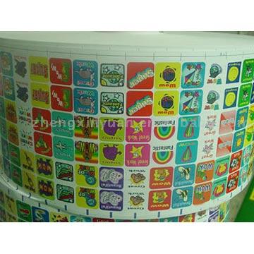  Coated Paper Sticker ( Coated Paper Sticker)