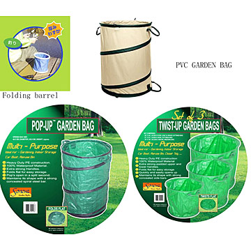  Garden Pop-Up Bag & Folding Barrel ( Garden Pop-Up Bag & Folding Barrel)