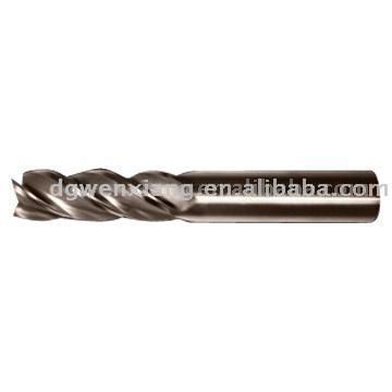  Wholly Ground Inch Regular Long End Mill (Totalement haché ordinaire Inch Long End Mill)