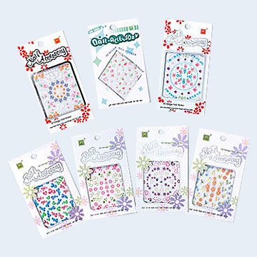  3D Nail Stickers ( 3D Nail Stickers)