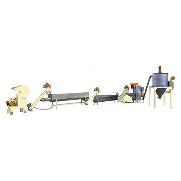  Crushing, Washing, Drying and Pelletizing Production Line ( Crushing, Washing, Drying and Pelletizing Production Line)