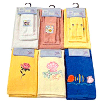  Velour Embroider Towel (Велюр вышивают полотенца)