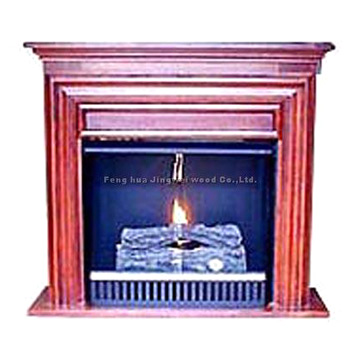  Wooden Fireplace (Cheminée bois)