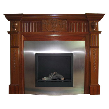  Wooden Fireplace (Cheminée bois)