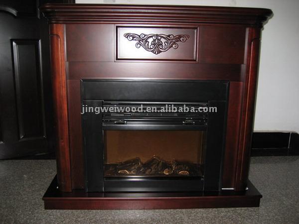  Wooden Fireplace Mantel (Деревянный Камин)
