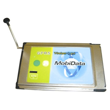  GPRS Wireless Modem in PCMCIA Type (GPRS sans fil avec modem PCMCIA Type)