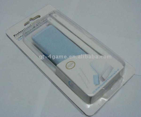  Wii CD-ROM Dustproof + Cleaning Cloth (Wii CD-ROM + chiffon de nettoyage anti-poussière)