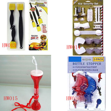  Silicone Brush, Kid Security Set, Door Safety Set, Glass w/Lid & Straw, ( Silicone Brush, Kid Security Set, Door Safety Set, Glass w/Lid & Straw,)