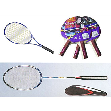  Pingpong Racket / Tennis Racket / Badminton Racket (Pingpong ракетки / Теннисные ракетки / Бадминтон ракетки)
