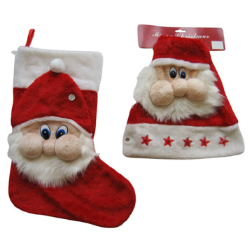  Christmas Hat and Stocking (Рождественские Hat и Учет)