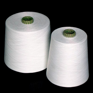  100% Polyester Spun Yarn (100% polyester filés)