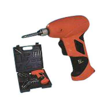  45pc Cordless Screwdriver Set (Tournevis sans fil Set 45pc)