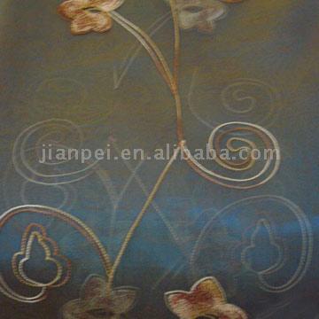  Organza Embroidered Curtain