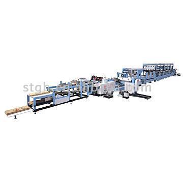  Paper and Plastic Tubing Bag Making Line (Бумажные и пластиковые трубы для изготовления сумок линия)