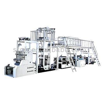  Plastic Tube Printing-Embossing-Gusseting Line (Tube de plastique d`impression-gaufrage en formant des soufflets-Line)
