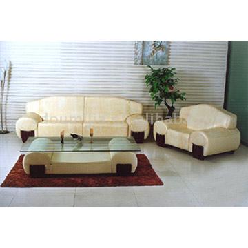  Leather Sofa (Leather Sofa)