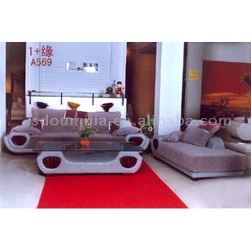  Leather / Fabric Sofa ( Leather / Fabric Sofa)