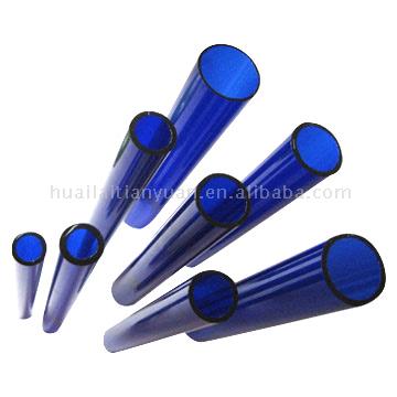  Borosilicate Colored Glass Tubing (Dark Blue) (Tubes en verre borosilicate de couleur (bleu foncé))