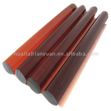  Borosilicate Colored Glass Rod (Amber) ( Borosilicate Colored Glass Rod (Amber))