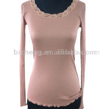  Elastic Seamless Long Sleeve Garment (Упругие бесшовные одежду с длинным рукавом)