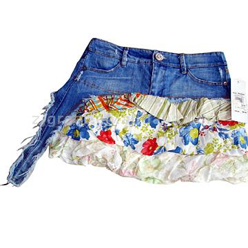  Jean Skirt ( Jean Skirt)