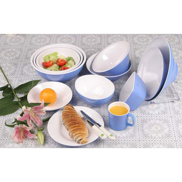  Melamine Two Tone Set ( Melamine Two Tone Set)