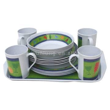  17pc Melamine Dinnerware Set ( 17pc Melamine Dinnerware Set)