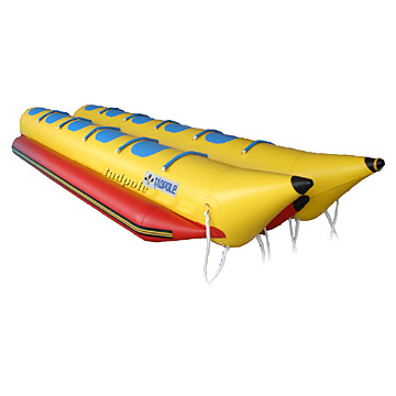  0.9mm PVC Inflatable Banana Boat (0.9mm PVC gonflable Banana Boat)