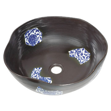  Colorful Ceramic Wash Basin ( Colorful Ceramic Wash Basin)