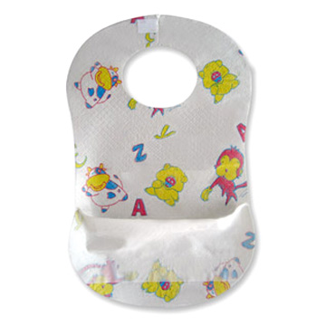  Baby Disposable Bibs (Stick Style) (Baby одноразовые нагрудники (Stick Стиль))