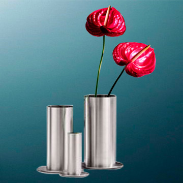  Stainless Steel Vase (Vase en acier inoxydable)