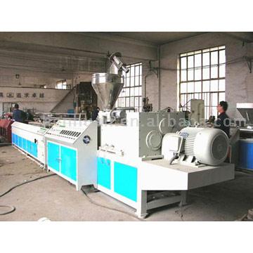  PVC Profile Extruding Line for Window and Door (Экструзия ПВХ профилей Линия для производства окон и дверей)