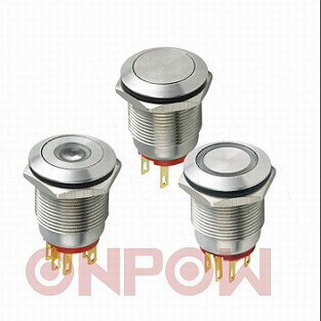  ONPOW Anti-Vandal Illuminated Pushbutton with Lamp