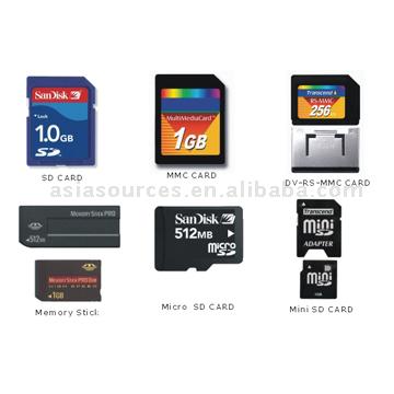  Memory Card / Memory Stick (Карты памяти / Memory Stick)