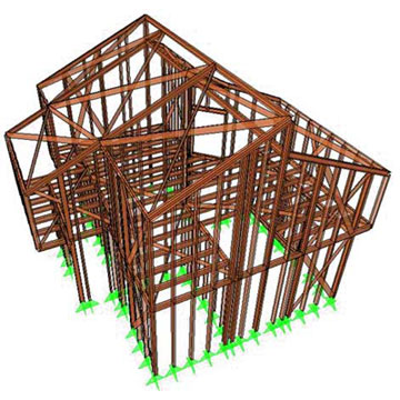  Steel Structure Villa Frame ( Steel Structure Villa Frame)