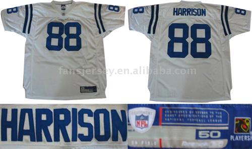  NFL RBK Indianapolis Colts # 88 Harrison Jersey 5 (НФЛ РБК Indianapolis Colts # 88 Харрисон джерси 5)