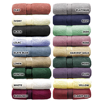  Solid Color Towel (Solid Color serviettes de bain)