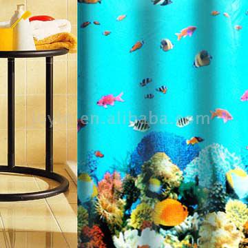  PVC Shower Curtain ( PVC Shower Curtain)