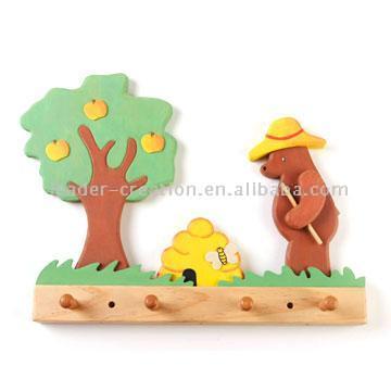  Wooden Hanger ( Wooden Hanger)