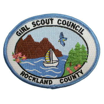  Emboidered Girl Scout Council Patch (Emboidered Girl Scout Council Patch)