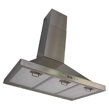  Wall-Mounted Stainless Steel Range Hood (Mural inox Hotte)