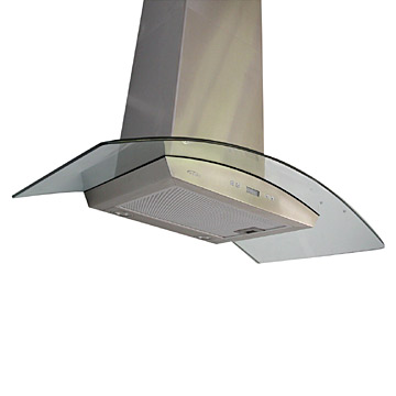  Wall-Mounted Stainless Steel Glass Range Hood (Настенный нержавеющая сталь Стекло Range Hood)