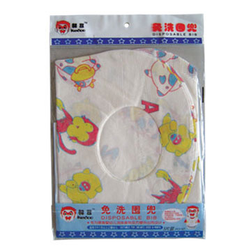  Baby Disposable Bibs (Fold Style)