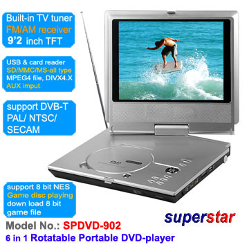  Portable DVD Player (Портативный DVD-проигрыватель)