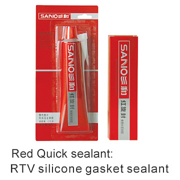  Red Quick Sealant, RTV Silicone Gasket Sealant (Red rapide Sealant, RTV silicone Joint d`étanchéité)