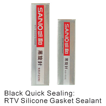  Black Quick Sealant, RTV Silicone Gasket Sealant (Scellant noir rapide, RTV silicone Joint d`étanchéité)
