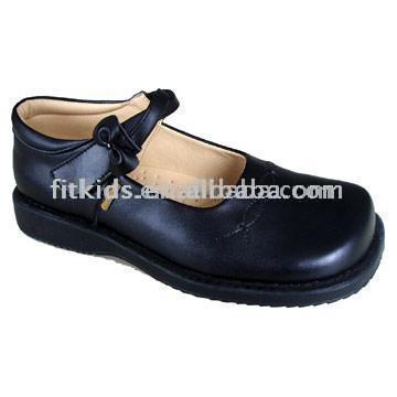  Girls` Leather Shoe ()