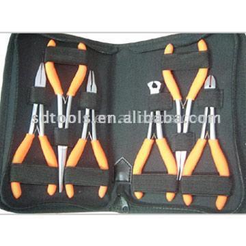  6pc Long Reach Mini Pliers Set (6pc Long Reach Mini Zangen Set)