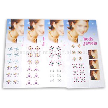  Body Jewel Stickers ( Body Jewel Stickers)