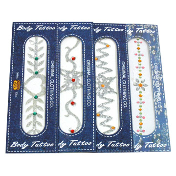  Body Tattoo Stickers ( Body Tattoo Stickers)